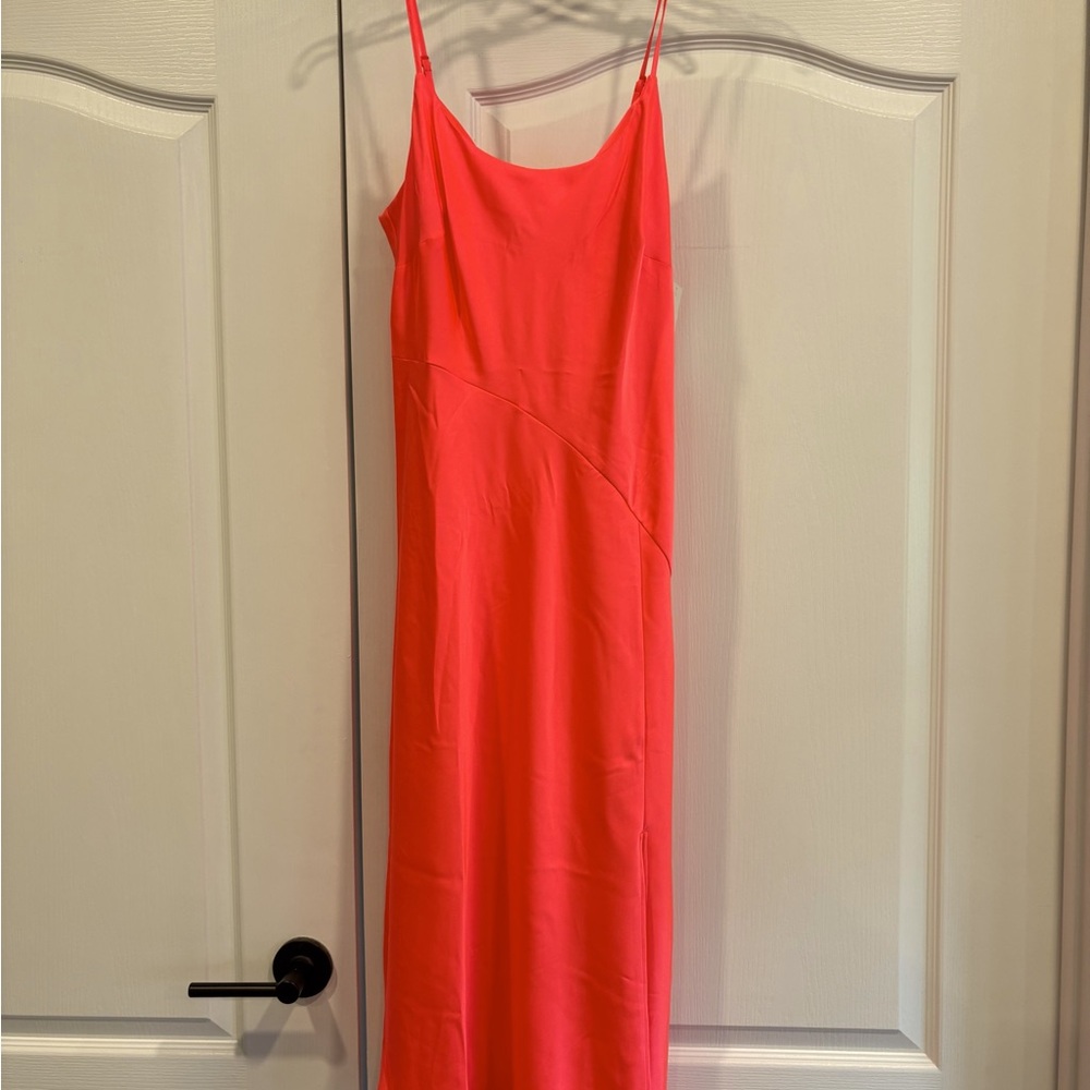 A new day, NWT, never worn or altered, bright pink- one sized sm, one a med.